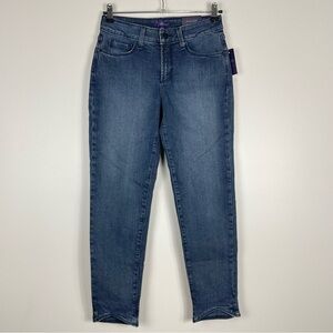 NYDJ Ankle Medium Wash Skinny Jeans Size Womens 2 Retail $120